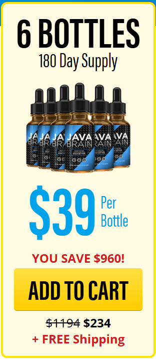 Buy Java Brain 6 Bottle